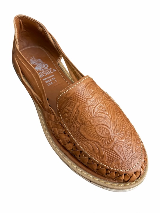 Shoes - ARTESANIAS MECHICA Huarache Loafers Mexican Boho Slip-Ons Moccasins Shoes Flats